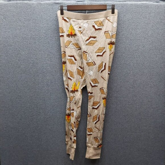 Old Navy Beige S'mores Print Pajama Set - Picture 4 of 8